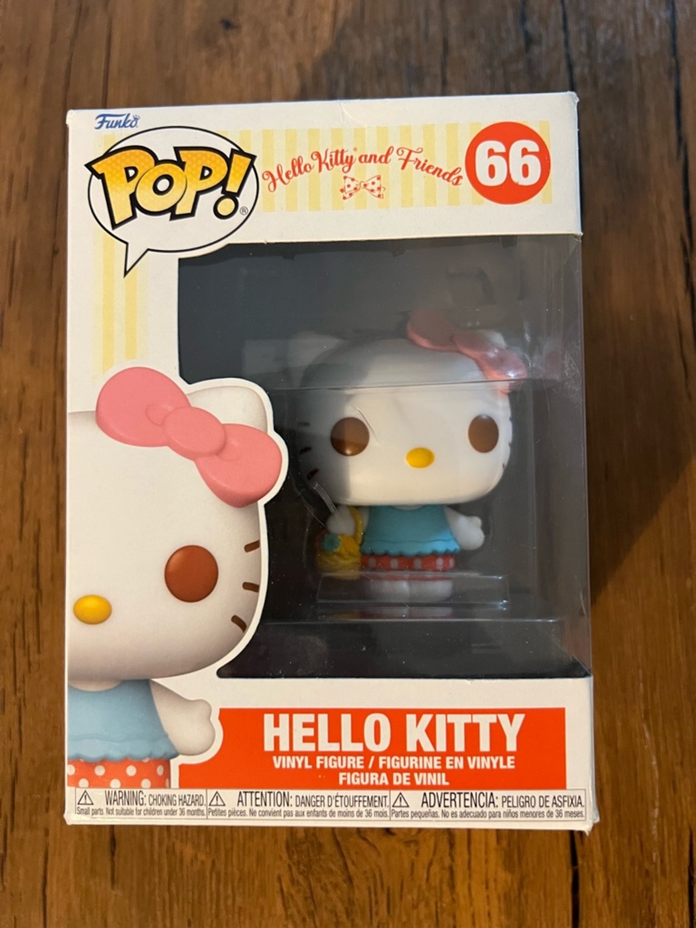 Funko Hello Kitty Vinyl Figure - White, Pink, Blue New in Original Box